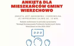 Ankieta dla mieszkańców Gminy Wierzchowo