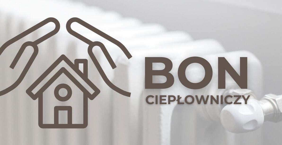 Grafika logo bonu ciepłowniczego