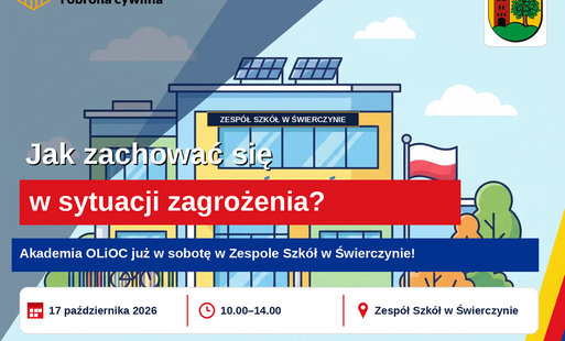 Zdjęcie do OGŁOSZENIE / ZAPROSZENIE Krajowy Trening Rodzinny Akademii Ochrony Ludności i Obrony Cywilnej (OLiOC) w Gminie Wierzchowo 